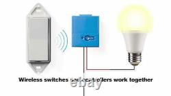 GoConex Simple Wireless Dimmer Switch Kit, No Wire Dimmer Light Control Kit