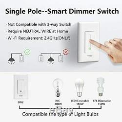 Gosund Smart Dimmer Switch, Wifi Smart Light Switch Work with Alexa and Google