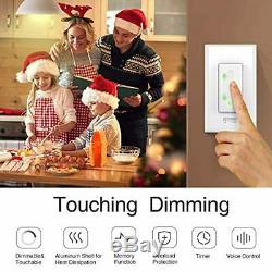 Gosund Smart Dimmer Switch, Wifi Smart Light Switch Work with Alexa and Google