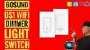 Gosund Wifi Dimmer Light Switch Ds1 Works With Alexa Google Home Smartlife And Gosund App