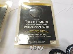 HAMPTON BAY TRI-LEVEL TOUCH DIMMER SWITCH 363 999 black. 3 accent lights 148 407
