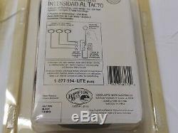 HAMPTON BAY TRI-LEVEL TOUCH DIMMER SWITCH BLACK 363 999 3 accent lights 148 407