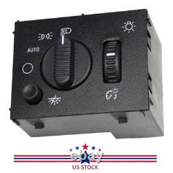 Headlight & Dome Light Dimmer Switch for Chevy GMC Hummer Cadillac 15176678