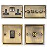 Highline Antique Bronze Hab3 Light Switches, Plug Sockets, Dimmers, Cooker, Tv