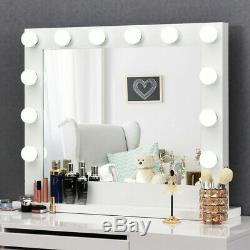 Hollywood Lighted Makeup Vanity Mirror Beauty Studio Dressing Dimmer Switch
