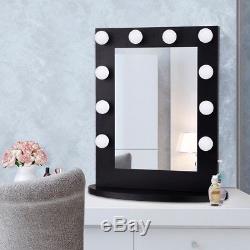 Home Hollywood Makeup Vanity Mirror Lighted Tabletops with Dimmer Switch Decor