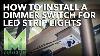 How To Install A Dimmer Switch For Led Strip Lights My Desk Lighting Project Update