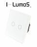 I Lumos Luxury White Glass Panel Touch Wifi/4g Remote Dimmer Led Light Switches