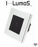 I Lumos Silver Aluminium Frame Touch, Dimmer, Remote & Wifi Led Light Switches