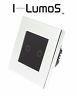 I Lumos Silver Aluminium Frame Touch Wifi/4g Remote Dimmer Led Light Switches