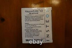 INSTEON NEW Smarthome KeypadLinc 2486D 8 or 6 button dimmer and Switch