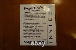 INSTEON NEW Smarthome KeypadLinc 2486D 8 or 6 button dimmer and Switch