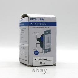 KICHLER 6DD24V100WH LED Driver + Dimmer WHITE, Brand New
