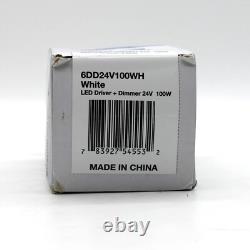 KICHLER 6DD24V100WH LED Driver + Dimmer WHITE, Brand New