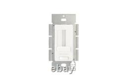 KICHLER Independence 60-Watt Single Pole LED Dimmer Switch, White