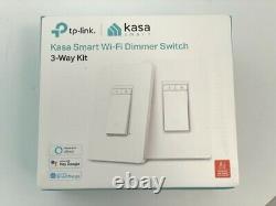 Kasa Smart Wi-Fi Light Switch 3-Way Dimmer Kit White KS230 KIT TP-Link