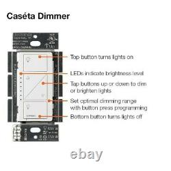 Keen Wireless Smart Lighting Dimmer Switch withRemote in White, made by L Canada