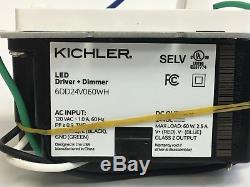 Kichler LED Driver And Dimmer Light Switch 24 VDC Output 120 VAC Input 4 60W