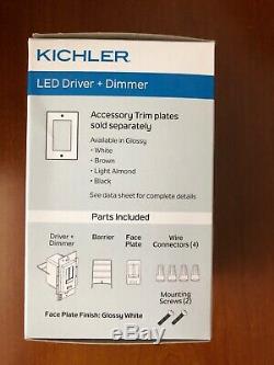 Kichler LED Driver Dimmer Light Switch 24 Volt 60 Watt 6DD24V060WH 24v 60W New