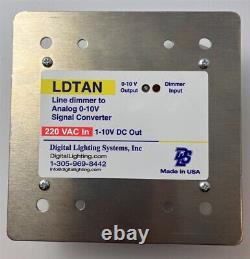 LDTAN Converter for 220 VAC dimmer to 0-10V control for LED drivers MADE IN USA