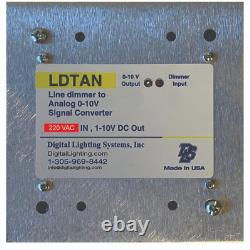 LDTAN Converter for 220 VAC dimmer to 0-10V control for LED drivers MADE IN USA