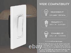 LED Digital Dimmer Switch for LED Light/CFL/Incandescent, Phrase Cut Dimming