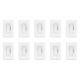 Led Dimmer Switch For Led/cfl/incandescent Bulbs 3 Way Single Pole, 10 Pack
