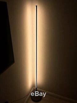 LED Floor Lamp Standing Dimming Tricolor Remote Control Decorate Living Room New