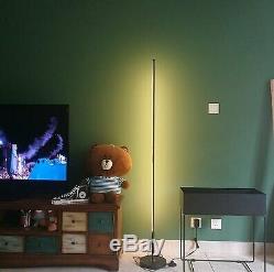 LED Floor Lamp Standing Dimming Tricolor Remote Control Decorate Living Room New