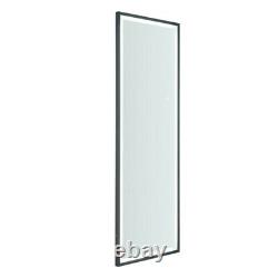 LED Full Length Mirror Wall Mounted Lighted Make Up Mirror Dimmer Touch Switch