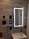 Led Lighted Anti-fog Mirror Withtouch Sensor Dimmer Switch Daylight Bright 24 X 36