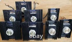 LEVITON ROTARY DIMMERS 61500- 61000- SINGLE POLE FLUORESCENT 120VAC Lot Of 8