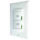 Lithonia Lighting Spodmr Wr Wh Wireless Wall Switch, 1-pole, On/off, White