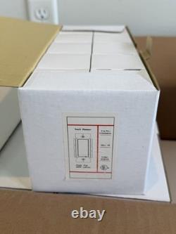 LOT OF 100 PG White Single pole touch Dimmer Switch 120VAC 60HZ 600W LUXDM600-04