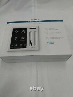 LS-8 Brilliant All-in-One Smart Home Control 2-Light Switch Panel dimmer (Used)