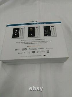 LS-8 Brilliant All-in-One Smart Home Control 2-Light Switch Panel dimmer (Used)