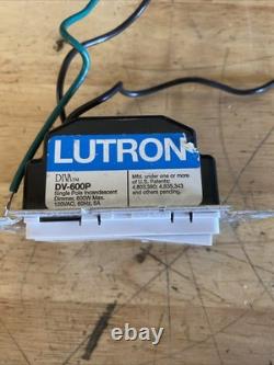 LUTRON DIVA DV-600P Single Pole Incandescent Dimmer 600W (11pc)