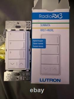 LUTRON Radio RA3 RRST-HN3RL-IV Hybrid Keypad 120V Ivory