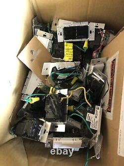 Large Lot Of Mixed Lutron Switches