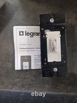 LeGrand Watt Stopper Eaton Side Dimmer CFL/LED S/P / 3-WAY 300W WHITE NEW (24)