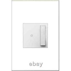 Legrand Adorne ADTP703TUW4 Universal White Wall Dimmer Switch 1 Pack