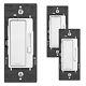 Legrand Pass & Seymour Radiant Cfl/led Dimmer, White, 3-pack