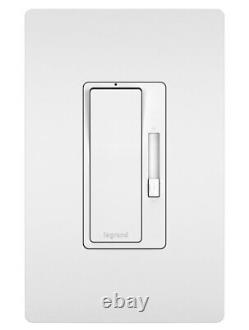 Legrand radiant RH703PTUTC 700W Tru-Universal Preset Decorator Rocker Dimmer