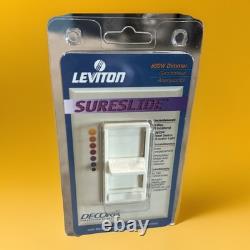 Leviton 605-6633-PA SureSlide 600W Slide Dimmer Switch 12 Unit