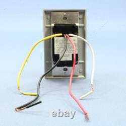 Leviton 6663-P1G Gray Fluorescent Dimmer Switches 2-12 Bulbs! 480W 120V 10-Pack