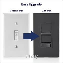 Leviton 6674-POE Black SureSlide 1-Pole 3-Way Slide Dimmer Box of 11- 34% OFF Leviton 6674-POE Black SureSlide 1-Pole 3-Way Slide Dimmer Box of 11- 34% OFF