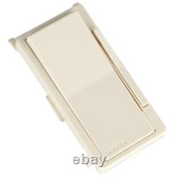 Leviton Decora Smart Dimmer Light Switch Universal White Light Almond 2 Pack New