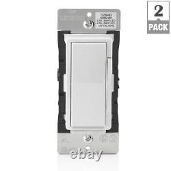 Leviton Dimmer Programmable Remote Control Pairing Technology White (2-Pack)