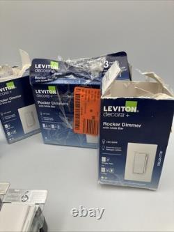 Leviton Dsl06-1tw Decora Rocker Dimmer With Slide Bar (in White) Leviton Dsl06-1tw Decora Rocker Dimmer With Slide Bar (in White)