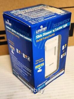 Leviton IPE04-1LZ Electronic Low Voltage Dimmer with LED Locator (Lot of 10)